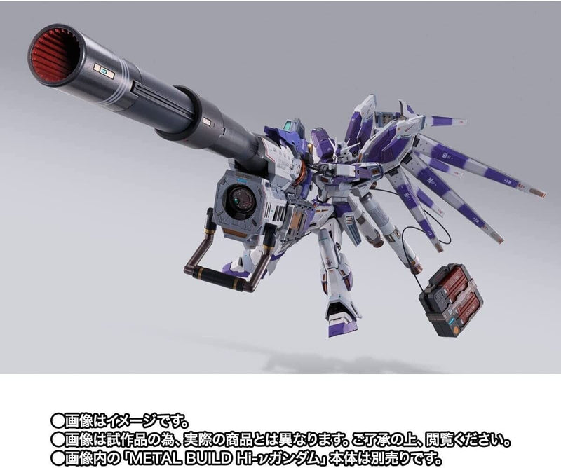 Bandai Metal Build Hi-Nu Gundam Hyper Mega Bazooka Launcher Option Set Figura