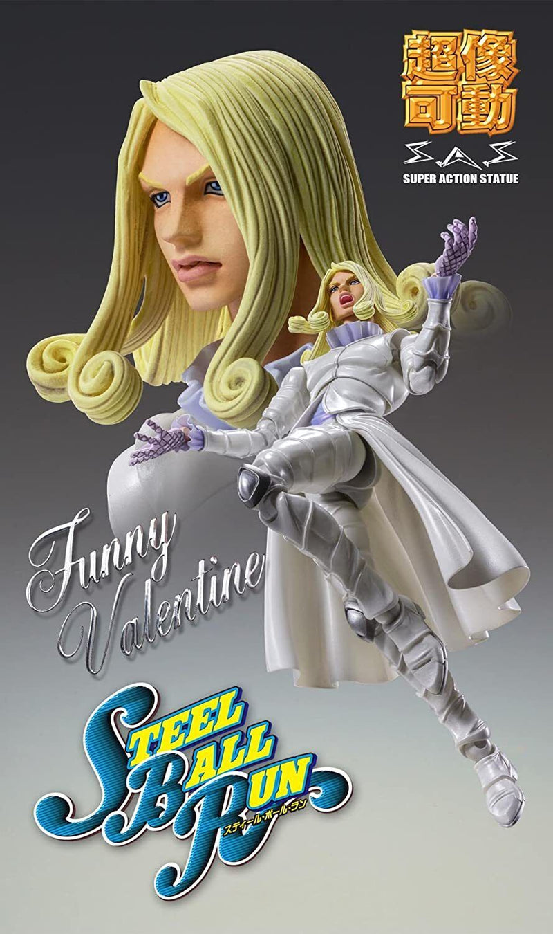 Bizarre Adventure de JoJo State Super Action Statue Figure 7e partie Funny Valentine