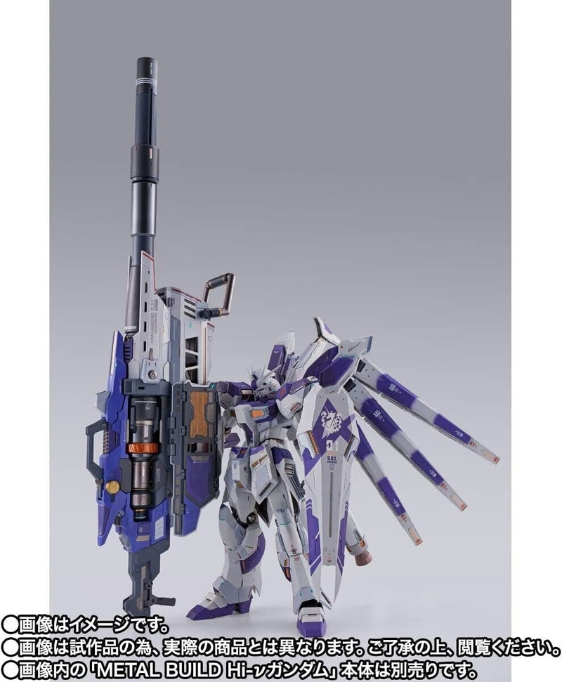 Bandai Metal Build Hi-Nu Gundam Hyper Mega Bazooka Launcher Option Set Figura