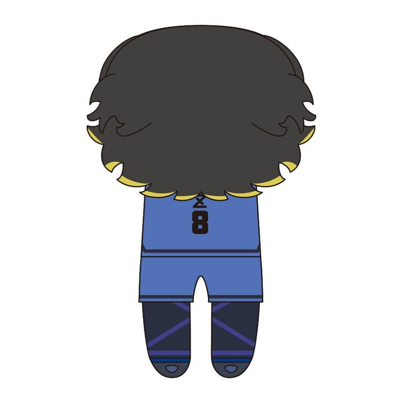 SEGA Nesoberi Plush Doll S size Blue Lock Meguru Bachira JAPAN ZA-572