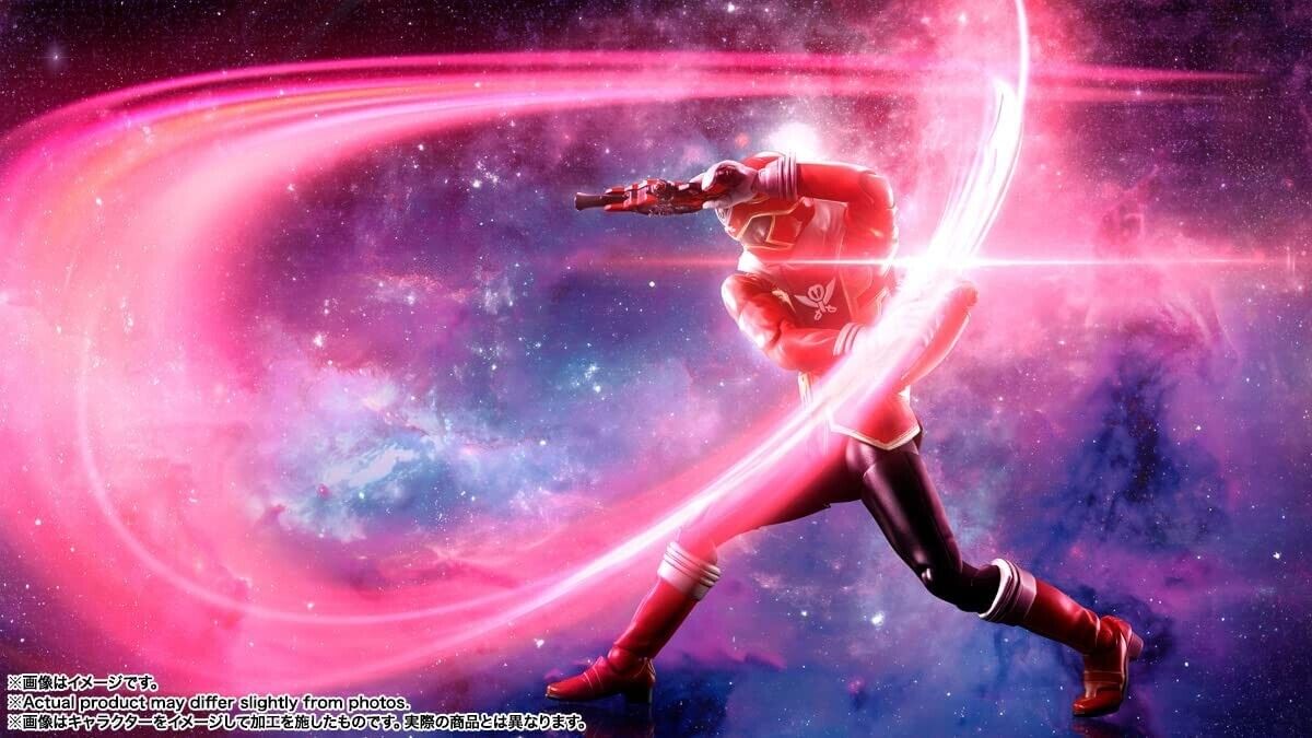 Bandai S.H.Figuarts Shinkocchou Seihou Gokai Red Action Figura Oficial de Japón