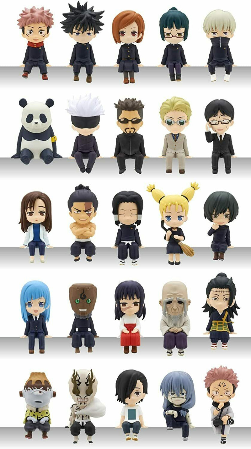 Jujutsu Kaisen Sitting Mascot Figure 25 Figures Complete Set JAPAN OFFICIAL