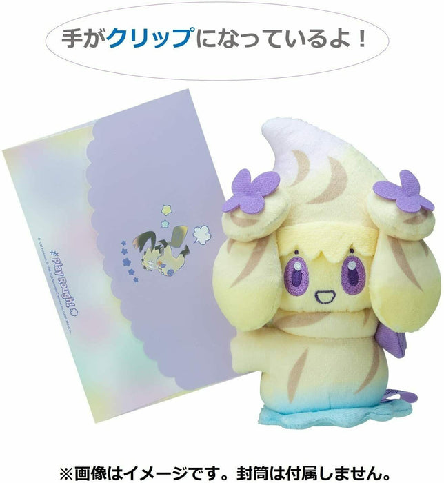 Pokemon Center Original Play Rough! Hand Clip Mascot Plush Doll Pikachu JAPAN