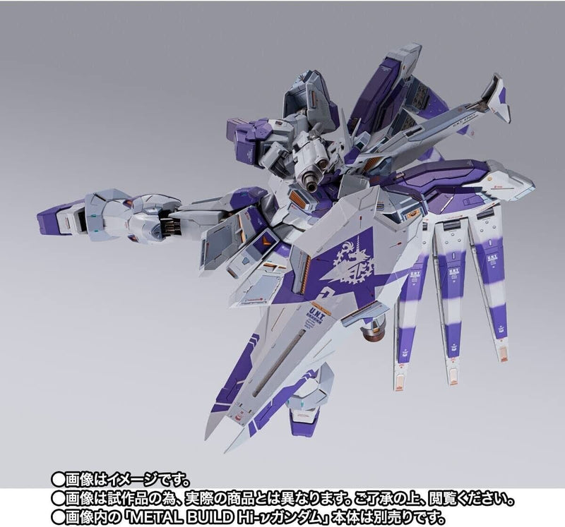 Bandai Metal Build Hi-Nu Gundam Hyper Mega Bazooka Launcher Option Set Figura