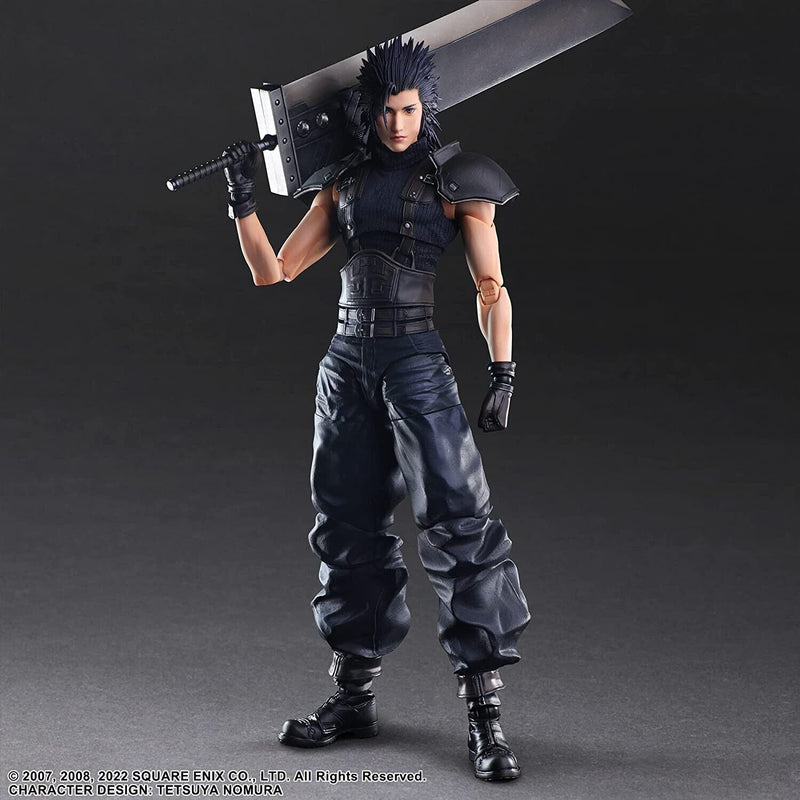 Crisis Core Final Fantasy VII Reunion Play Arts Kai Zack Soldier Klasse 1st
