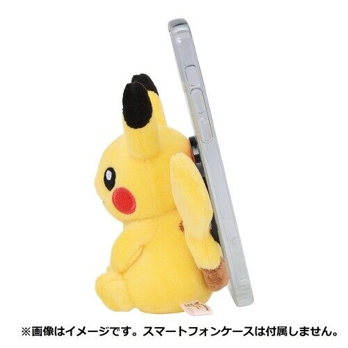 Pokemon Center Original Plush Doll with your Smartphone Pikachu JAPAN