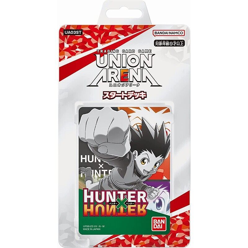 BANDAI Union Arena HUNTERHUNTER Starter Deck UA03ST JAPAN ZA-613 ToysOneJapan BANDAI Union Arena HUNTERHUNTER Starter Deck UA03ST JAPAN ZA-613 ToysOneJapan
