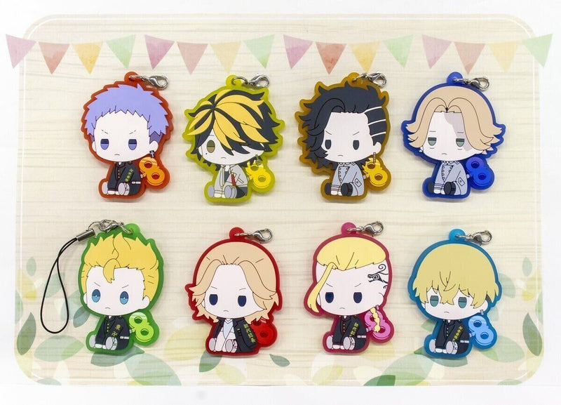 Tokio Revengers Petatto Nejima Kiraba Strap 8 Tipos Cápsula Gacha Toy Za-559