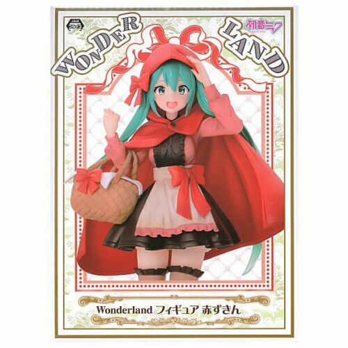 Taito Hatsune Miku Figura Wonderland Little Red Riding Hood Japan Oficial