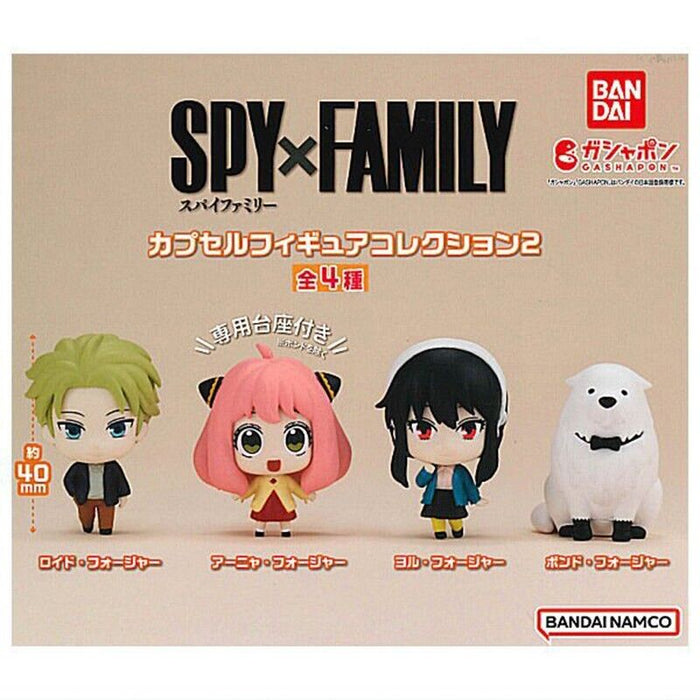 BANDAI SPY×FAMILY Capsule Figure Collection 2 BOX Capsule Toy JAPAN ZA-520