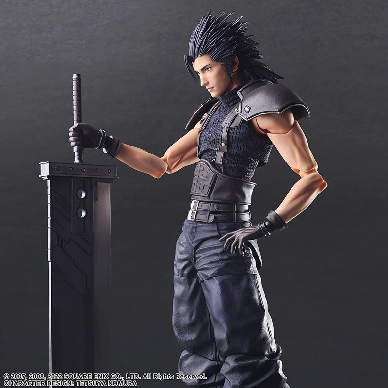Crisis Core Final Fantasy VII Reunion Play Arts Kai Zack Soldier Klasse 1st