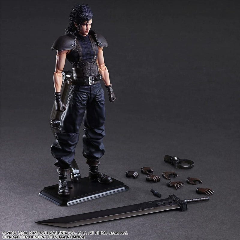 Crisis Core Final Fantasy VII Reunion Play Arts Kai Zack Soldier Klasse 1st