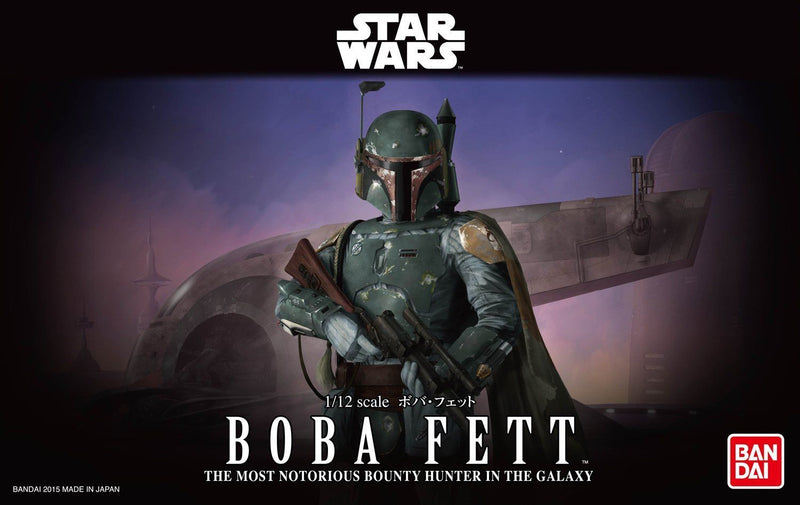 BANDAI Star Wars The Boba Fett 1/12 Model Kit Plastic Model JAPAN OFFICAL