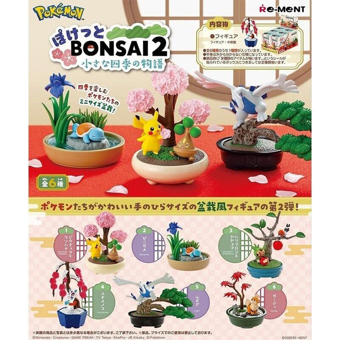 Pokemon Pocket BONSAI 2 Small 4 Seasons Story 6Pack SET BOX Figure JAPAN ZA-311