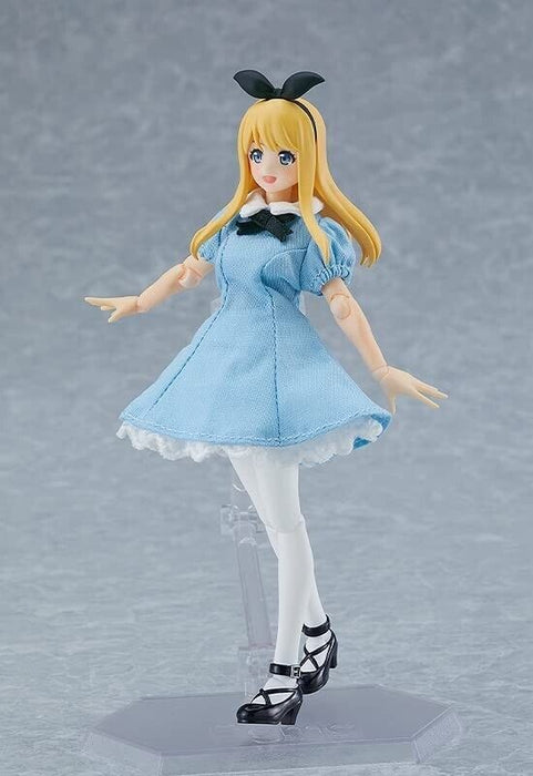 figma Styles Female body Alice with Dress & Apron Action Figure JAPAN OFFICIAL