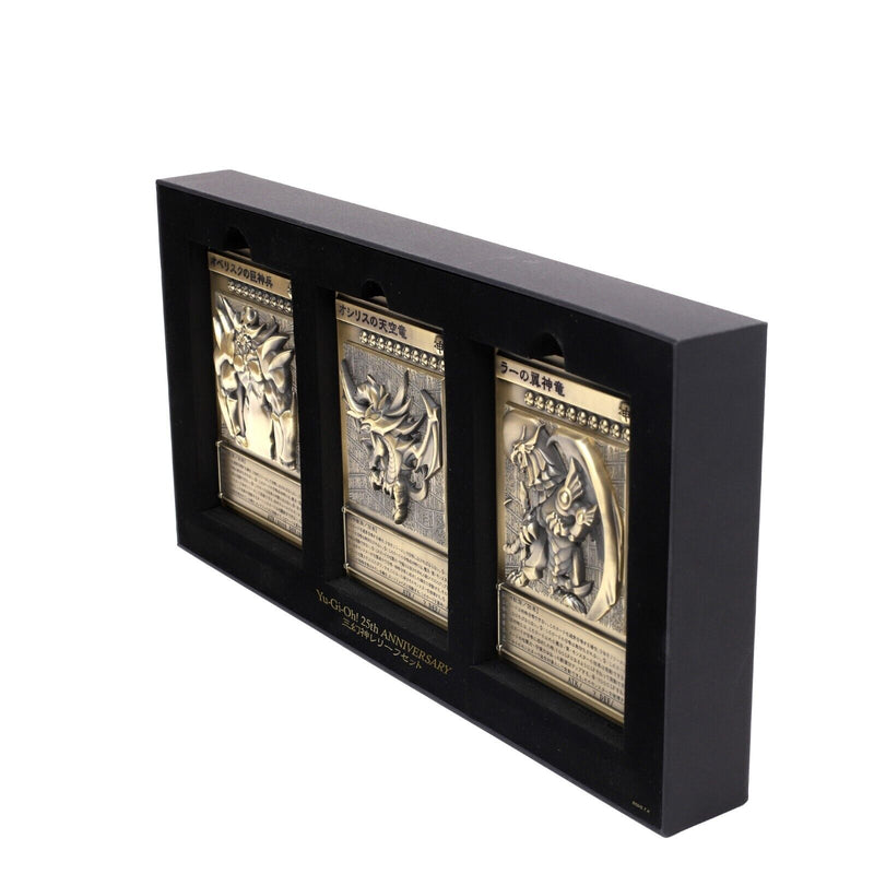 yugioh 25th anniversary egyptian god card relief set Yu-Gi-Oh! Duel Monsters Egyptian God Relief Set JAPAN ZA-212 — ToysOneJapan