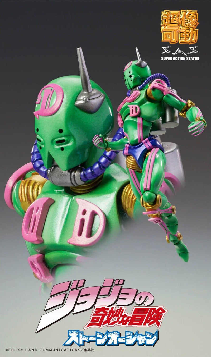 Super Action Statue JoJo's Bizarre Adventure Part.6 Stone Ocean D.D Figure JAPAN