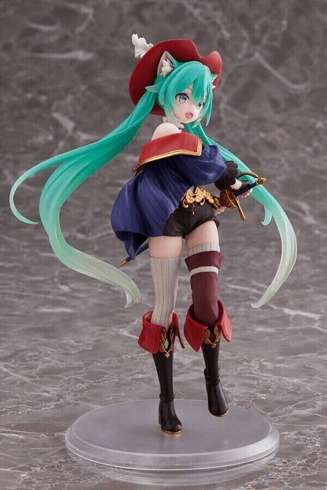 TAITO Hatsune Miku Wonderland Puss in Boots ver. Figure JAPAN OFFICIAL