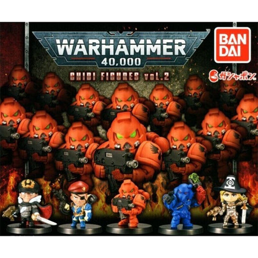 BANDAI Warhammer 40000 Chibi Figures Series 2 All 5 Type Capsule Toy JAPAN