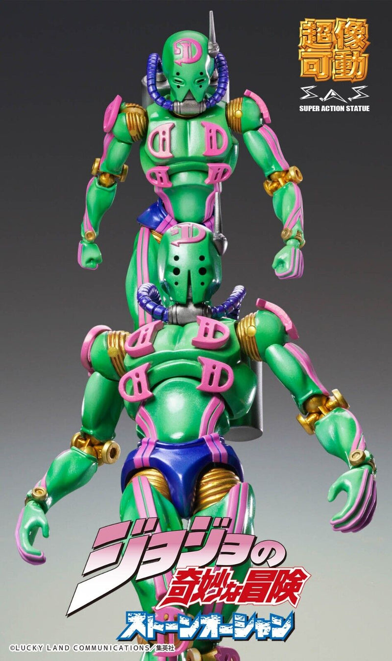 Super Action Statue JoJo's Bizarre Adventure Part.6 Stone Ocean D.D Figure JAPAN