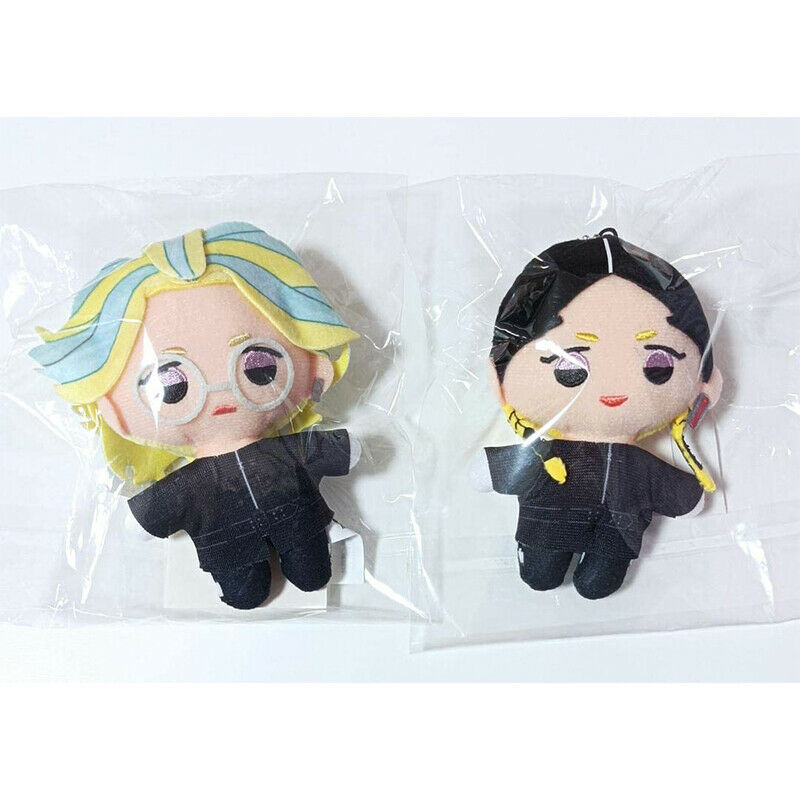 Movic Tokyo Revengers Exhibition Rindo & Ran Haitani Plush Doll Mascot Set