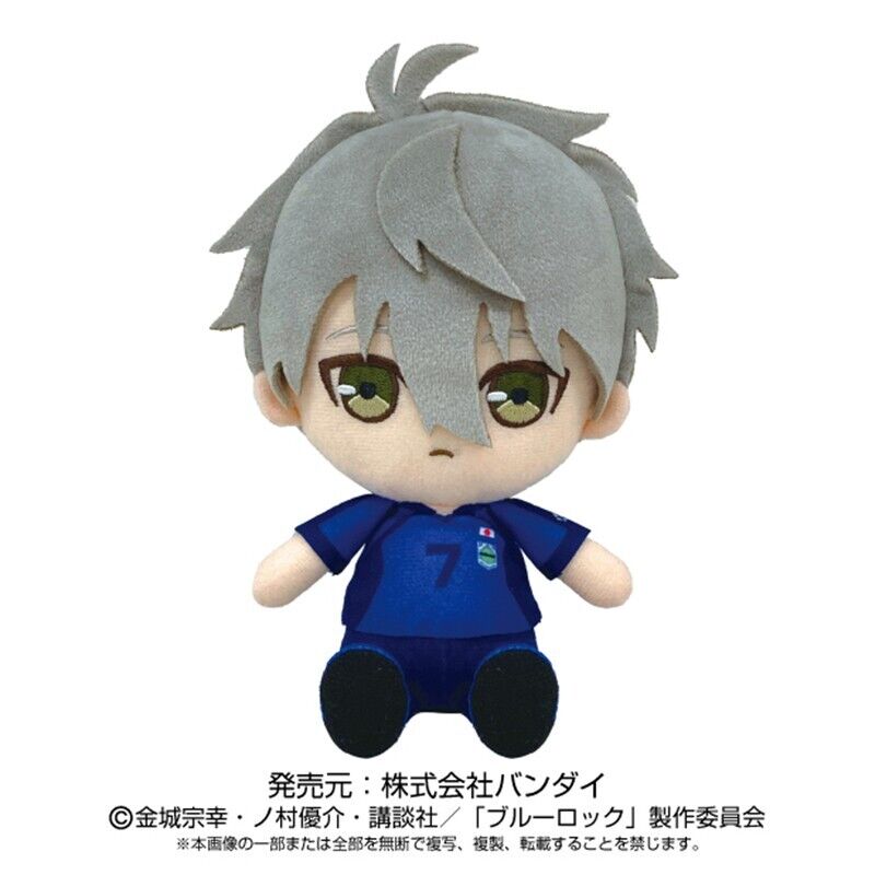 BANDAI TV Anime Bluelock Chibi Plush Seishirou Nagi JAPAN ZA-593