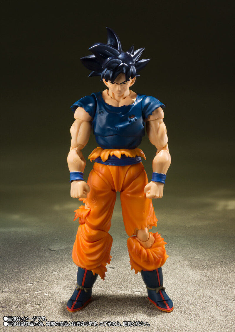 BANDAI S.H.Figuarts Super Son Goku Ultra Instinct Sign Action Figure Dragon Ball