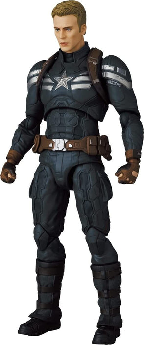 Medicom Toy MAFEX No.202 Captain America Stealth Suit Ver. Action Figure JAPAN