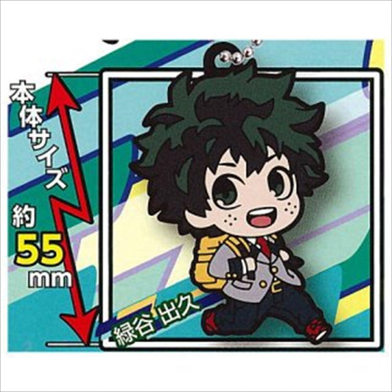 My Hero Academia Uniform Keychain Deformed Rubber! Capsule Toy JAPAN ZA-575