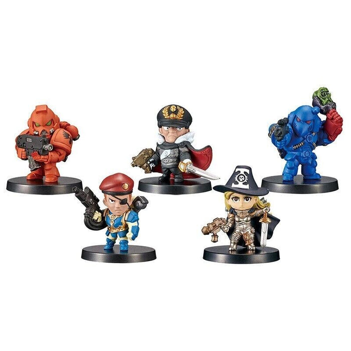 Bandai Warhammer 40000 Chibi Figures Serie 2 All 5 Tipo Capsule Toy Giappone