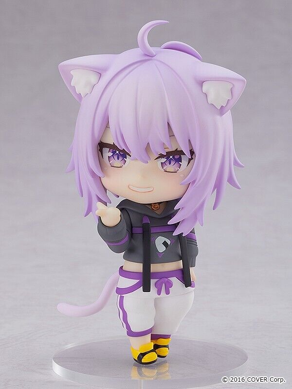 Produção Hololive de Nendoroid Nekomata Okyu Ação Figura Japão Oficial ZA-468