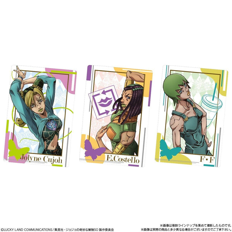 BANDAI JoJo's bizarre adventure Stone Ocean wafer 2 box JAPAN ZA-284