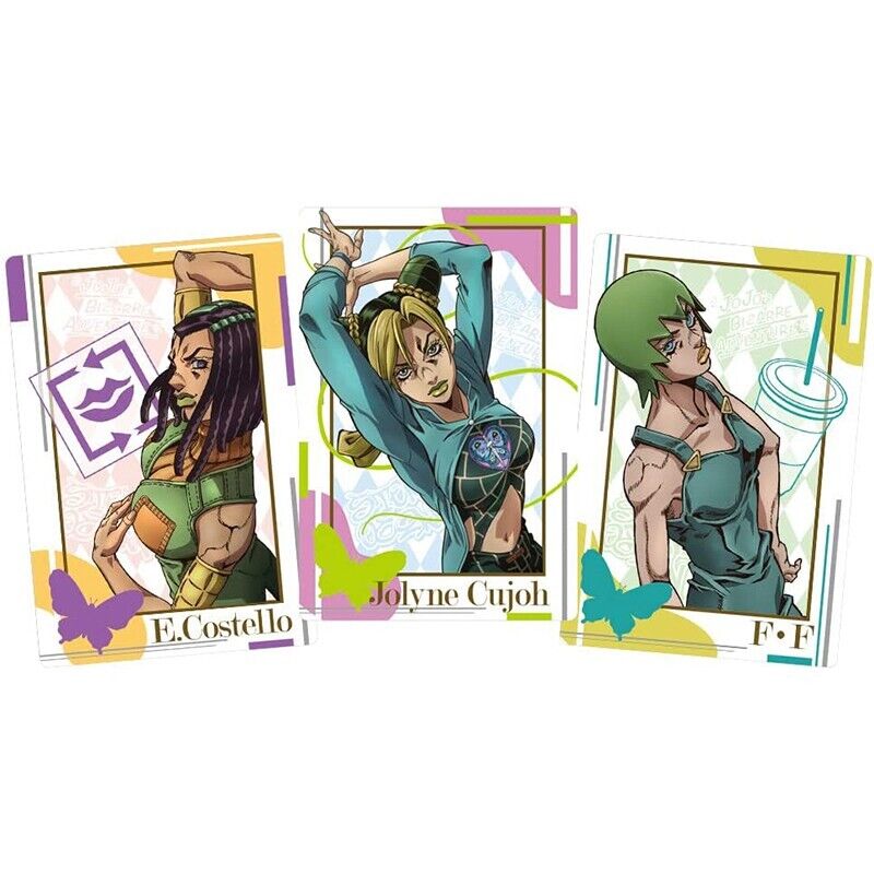 BANDAI JoJo's bizarre adventure Stone Ocean wafer 2 box JAPAN ZA-284