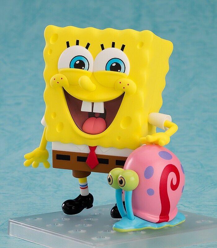 Nendoroid Bob Squarepants Ação Figura Japão Oficial ZA-381
