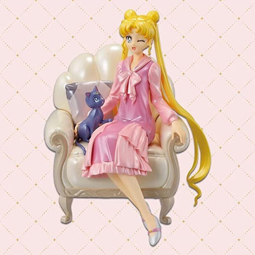Ichiban Kuji Sailor Moon Cosmos Antique Style Usagi & Luna Last One Prize Figure