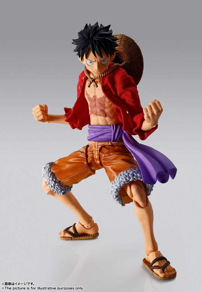 BANDAI IMAGINATION WORKS ONE PIECE Monkey D. Luffy Action Figure JAPAN OFFICIAL