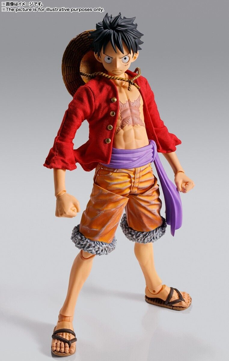 BANDAI IMAGINATION WORKS ONE PIECE Monkey D. Luffy Action Figure