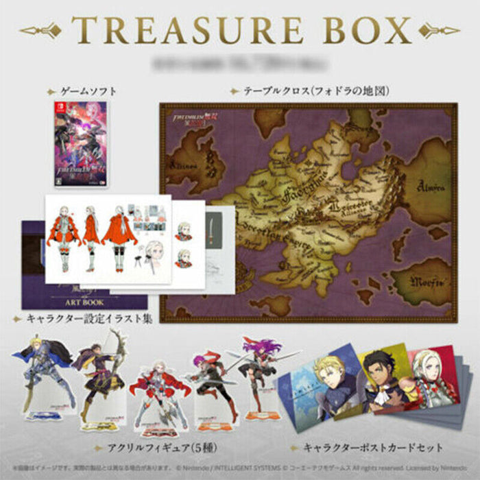 Fire Emblem Warriors Three Hopes TREASURE BOX Nintendo Limited Edition JAPAN