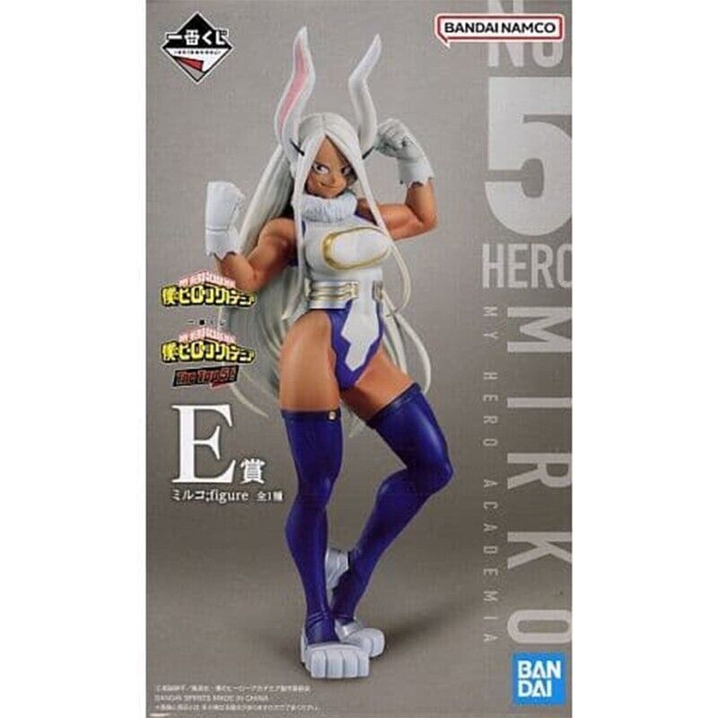 BANDAI My hero academia MIRKO Ichiban kuji The Top 5 ! Prize E Figure JAPAN