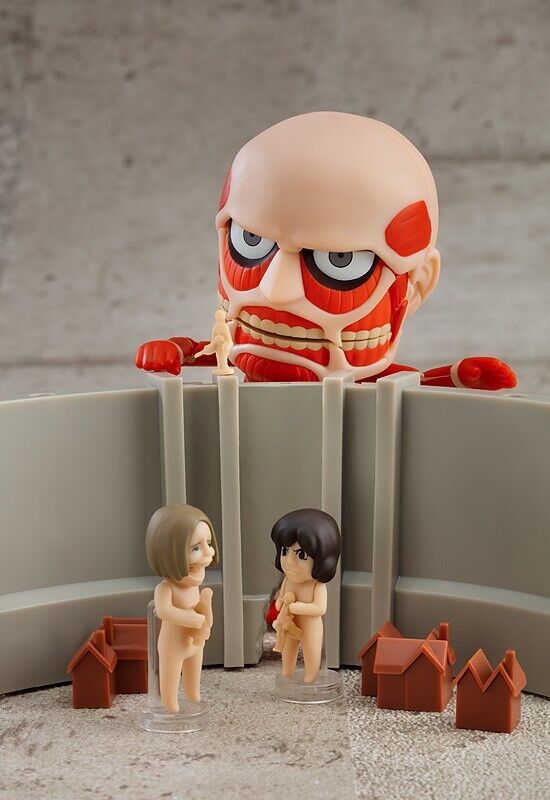 Nendoroid Attack on Titan Colossal Titan Renewal Set Action Figure JAPAN