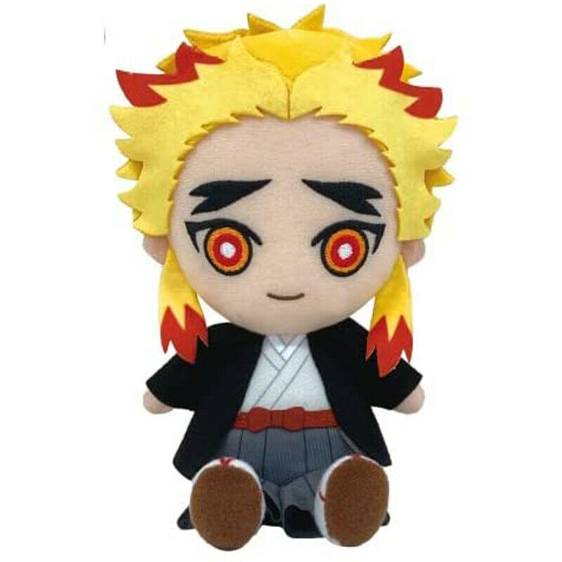 BANDAI Demon Slayer Kimetsu no Yaiba Chibi Stuffed Plush Senjuro Rengoku ZA-143