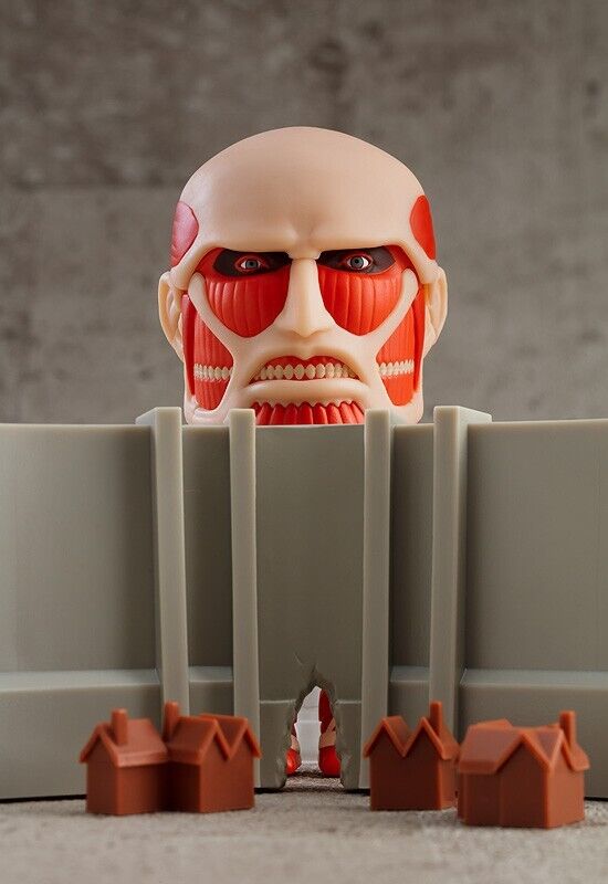 Nendoroid Attack on Titan Colossal Titan Renewal Set Action Figure JAPAN