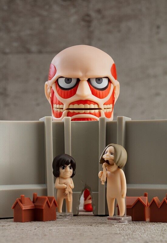 Nendoroid Attack on Titan Colossal Titan Renewal Set Action Figure JAPAN