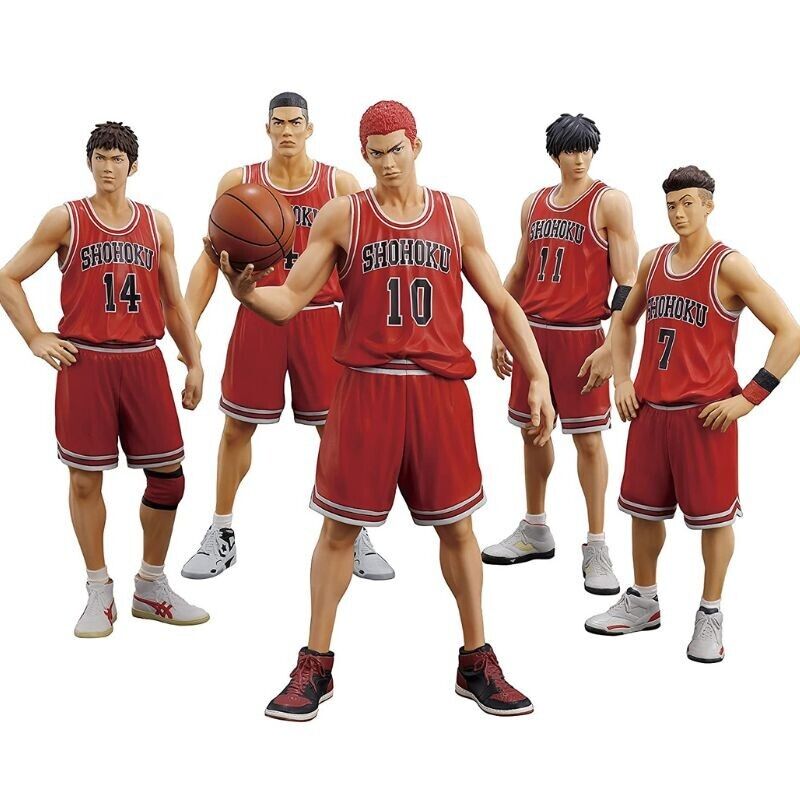M.I.C DiGiSM One and Only SLAM DUNK Shohoku Starting Members Set Figure JAPAN