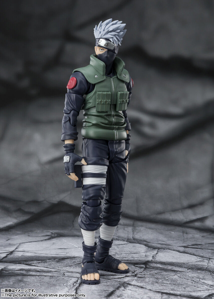 S.H.Figuarts Kakashi Hatake Yuumei Todoroku Sharingan no Eiyuu NARUTO ...