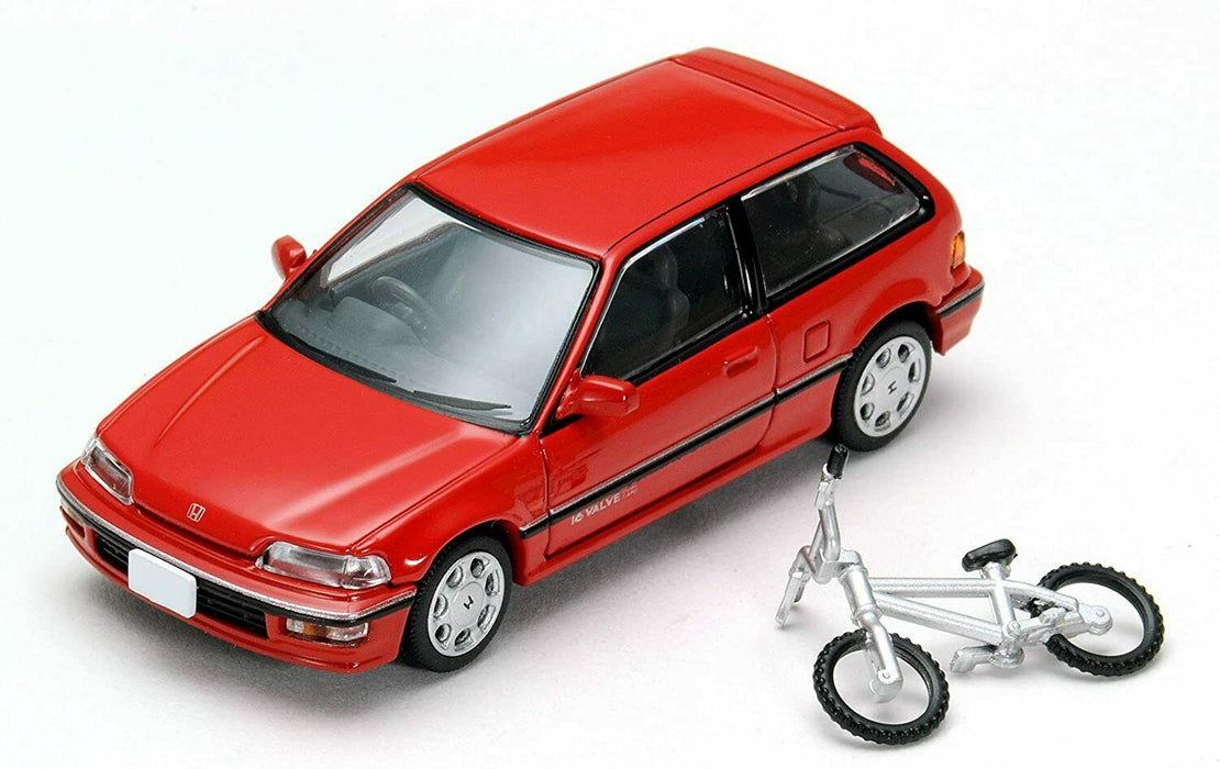 TOMICA TLV NEO Diocolle 02a 1/64 CAR WASH 02a HONDA CIVIC 25XT 1989 (Red) JAPAN