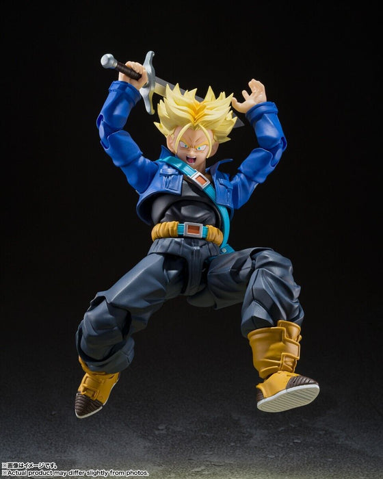 S.H.Figuarts Dragon Ball Z Super Saiyan Trunks Boy from the Future Action Figure