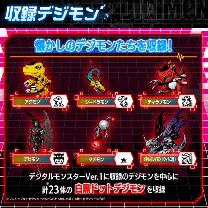 Bandai Vital Bracciale Be BE Digital Monster 25th Anniversary Set Japan ZA-326