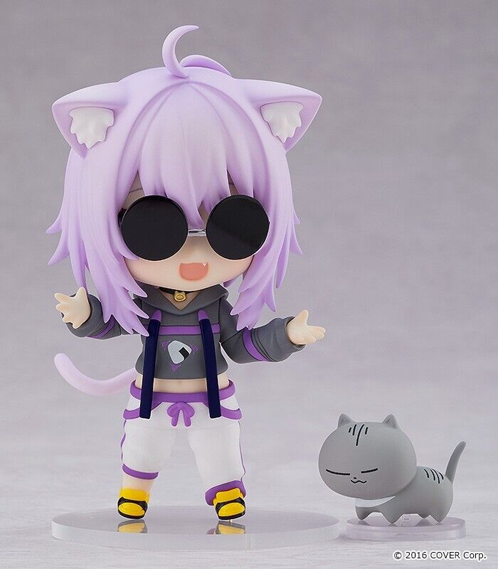 Produção Hololive de Nendoroid Nekomata Okyu Ação Figura Japão Oficial ZA-468