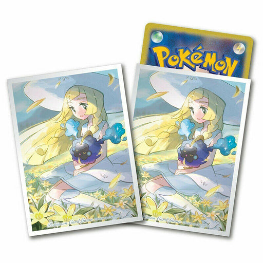 Pokemon Center Limited Card sleeve Lillie and Cosmog Premium mat 64 sleeves